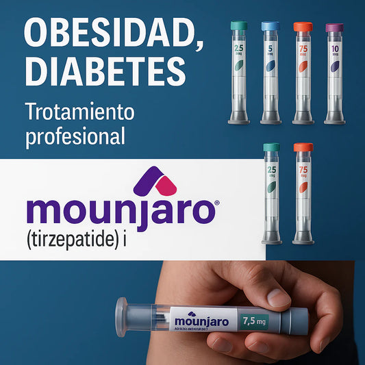 Tratamiento médico avanzado para la obesidad y la diabetes tipo 2 (4 plumas por caja, importado de EE. UU.)